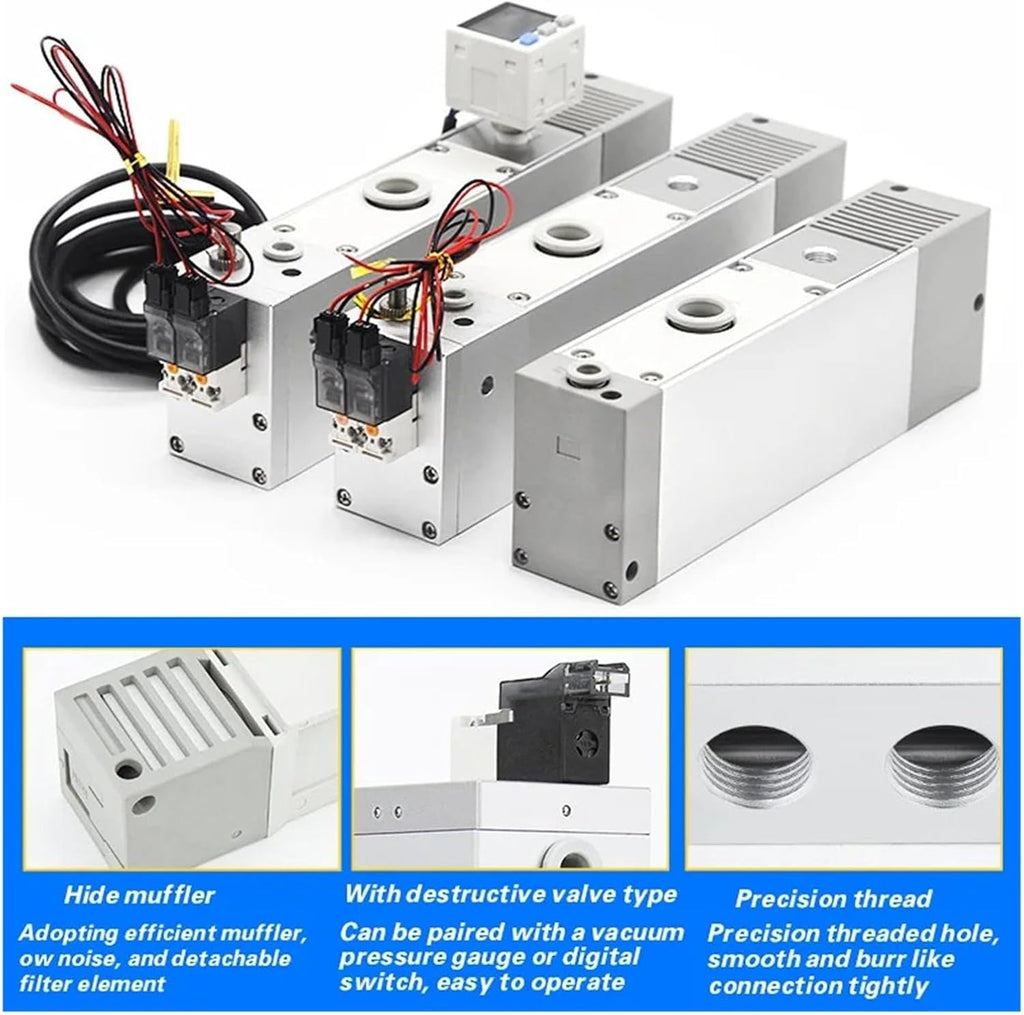 Multi-Stage High Vacuum Generator
