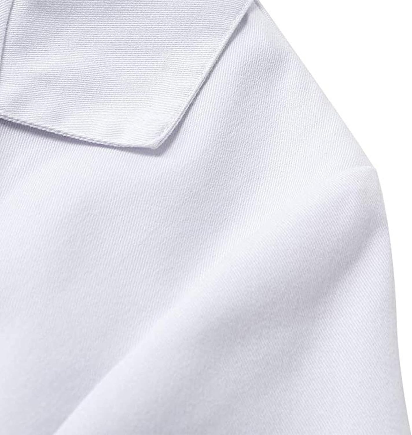 Women's Long Sleeve Lab Coat with Pockets Lightweight Button Front Professional Medical Work Jacket