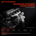 A-Premium Complete Turbo Turbocharger Kit with Wastegate Actuator & Gasket