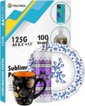 Sublimation Paper, 8.5x11, 100 Sheets, Heat Transfer Paper for All Sublimiation Blanks, For All Sublimation Printer