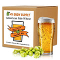 American Pale Wheat Beer Extract Kit | Pale Dry Malt Extract | Cascade Pellet Hops & Willamette Pellet Hops |