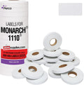 Pricing Labels for Monarch 1110 White - 17,000 Labels w/ 16 Rolls Value Pack, 1 Sleeve - Made in USA