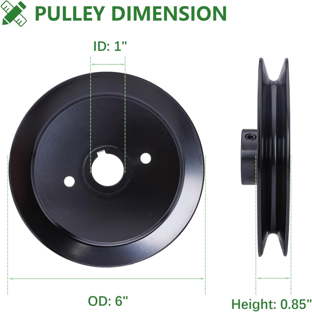 037-6015-50 Spindle Assembly Bad Boy with 033-6004-00 Pulley for 60 Inch ZT Elite 60 Maverick 60 747 cc Rebel 61