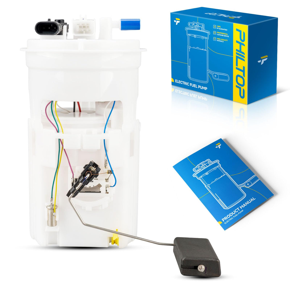 PHILTOP Electric Fuel Pump Assembly FG1368 Fit for Chevrolet Aveo