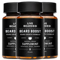 Beard Boost Beard Growth Vitamins for Men, 90-Day Supply