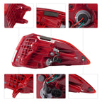 Tail Light for 2016-2018 Hyundai Tucson, Rear Lamp Driver Side Taillight (Halogen Taillight Version), OEM 92401D3010
