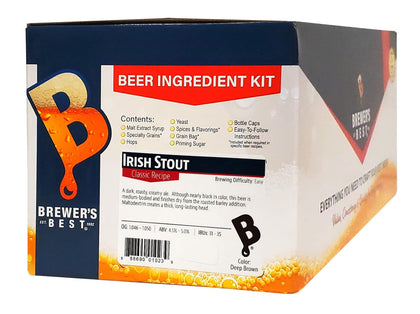 1023 - Home Brew Beer Ingredient Kit (5 gallon), (Irish Stout) Yellow