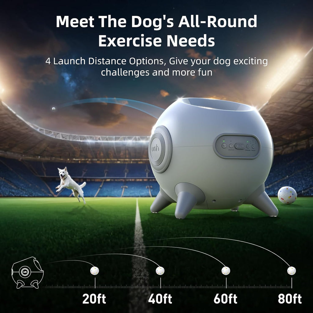 Automatic Ball Launcher for Dogs with Obstacle Detection