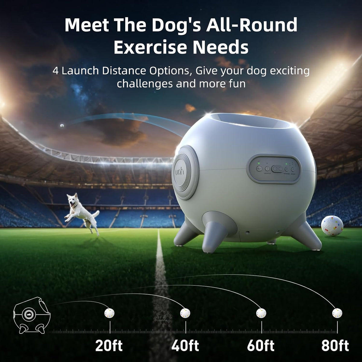 Automatic Ball Launcher for Dogs with Obstacle Detection