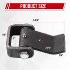 Greaseable Weld-On Trailer Hinges 8Pcs Strap Style Short Leaf Gate Hinges
