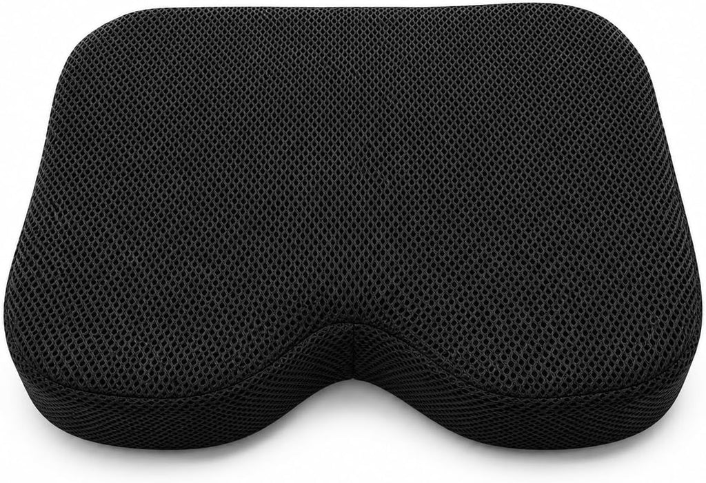 Rowing Machine Seat Cushion for Horizon Fitness Oxford 3 2015-2022, Thick Padded Seat Pad with Breathable Mesh, Adjustable Straps, Textured Bottom for Indoor Workouts