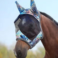 LumiVista Horse Fly Mask Standard with Ears UV Protection for Horse Pastel Mix L Full Size