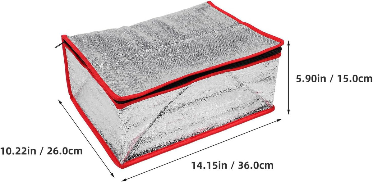 Insulated Shipping Bag Aluminum Flat Bottom Liner for Seafood