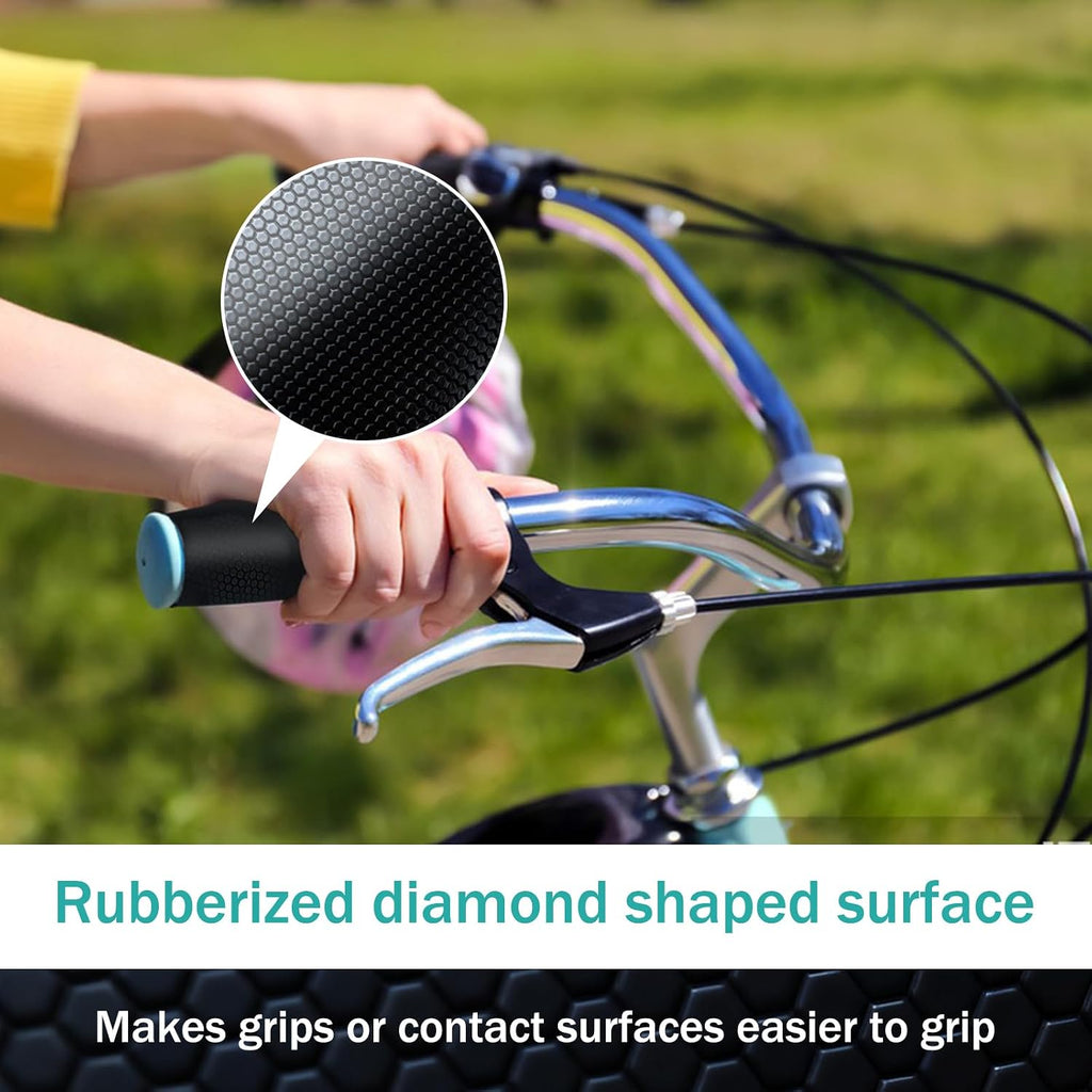 Rubber Grip Tape, Black, 4In x 10Ft