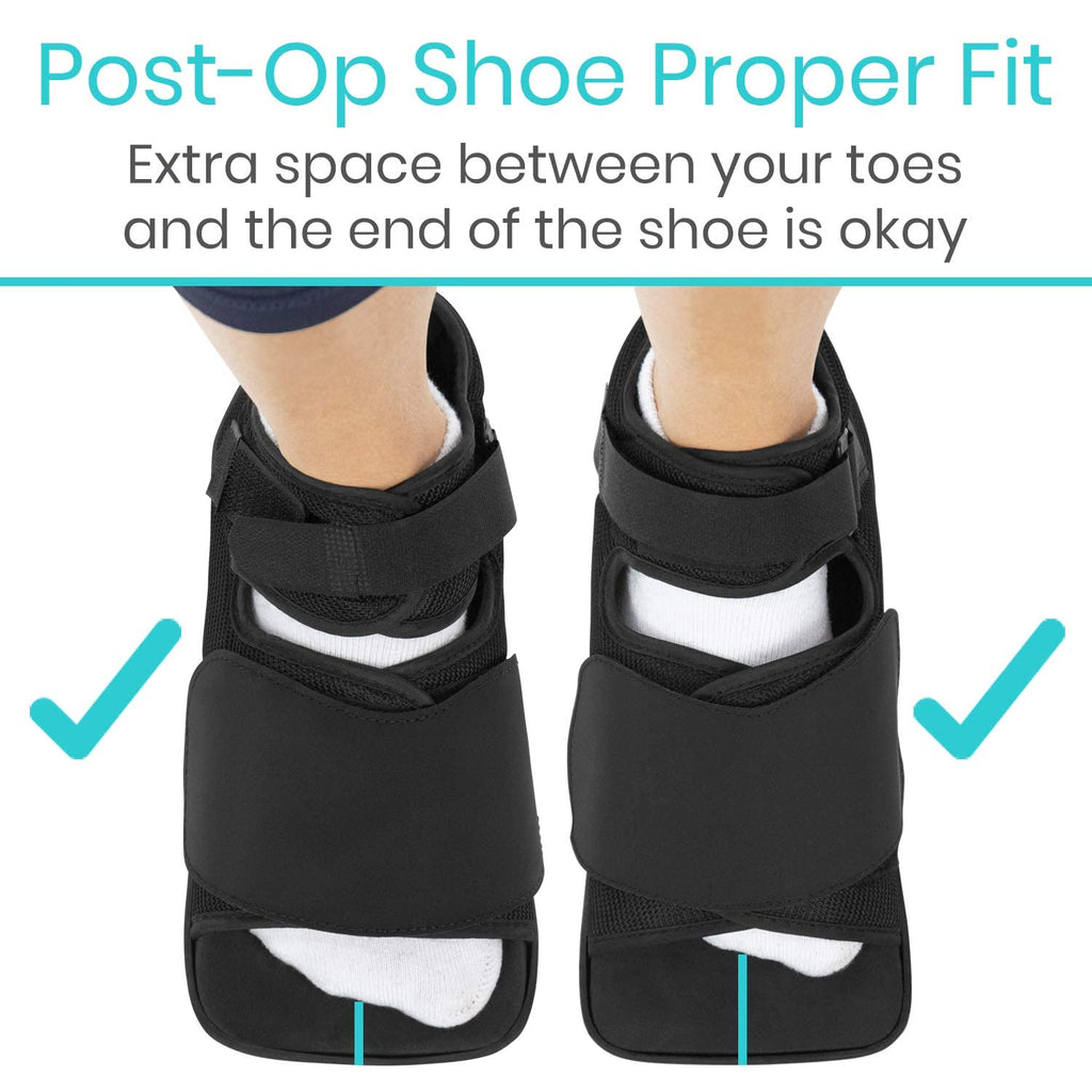 Wedge Post-Op Shoe - Offloading Boot for Heel or Ankle Pain - Medical