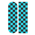 Checkered Blue Black Skateboard Grip Tape Longboards Griptape Sandpaper for Rollerboard Non-Slip Bubble Free Street
