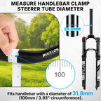 Adjustable Bike Stem Riser MTB for 25.4mm 31.8mm Handlebar Extender