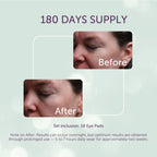 Silicone Eye Pads For Fine Lines, 180 Day Supply