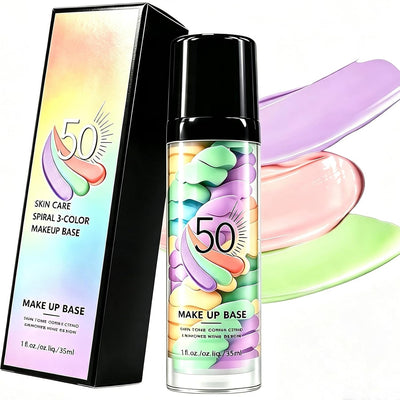 Face Primer SPF50 PA+, Color Correcting Makeup Primer, Sunscreen Face Cream