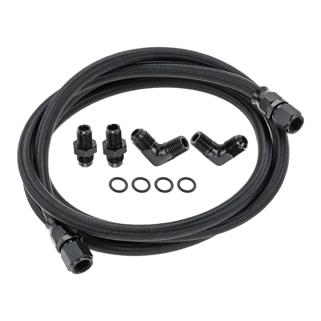 6AN Transmission Cooler Lines Compatible with 4L60 700R4 TH350 TH400