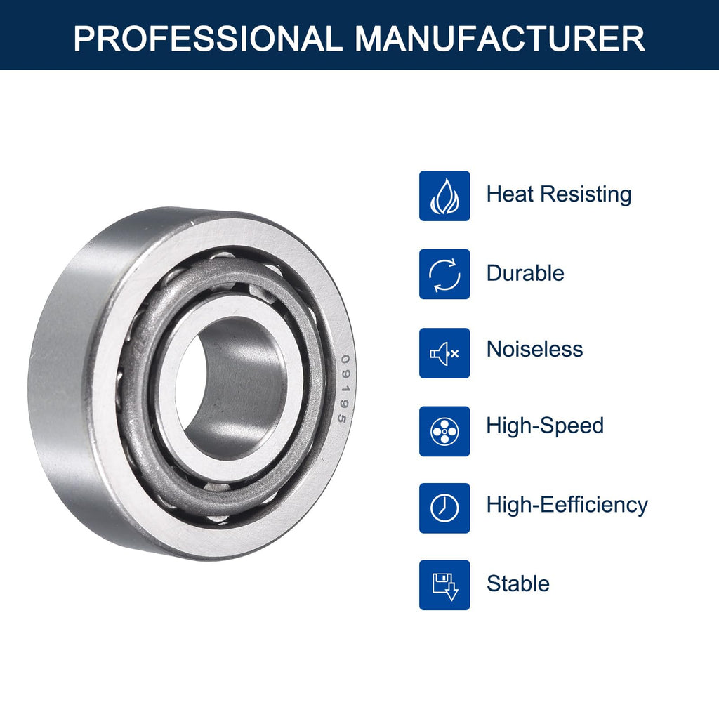 HIPicco 09067/195 Tapered Roller Bearing Cone and Cup Set