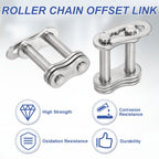 DTGN 3Pcs ANSI #35 Roller Chain Connect Link, 8mm Pitch