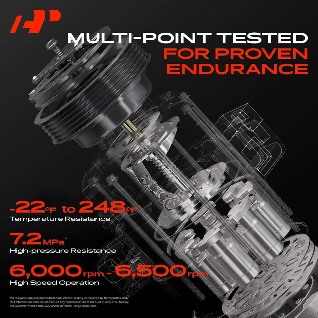A-Premium AC Compressor Compatible with Ford Explorer & Mercury Mountaineer