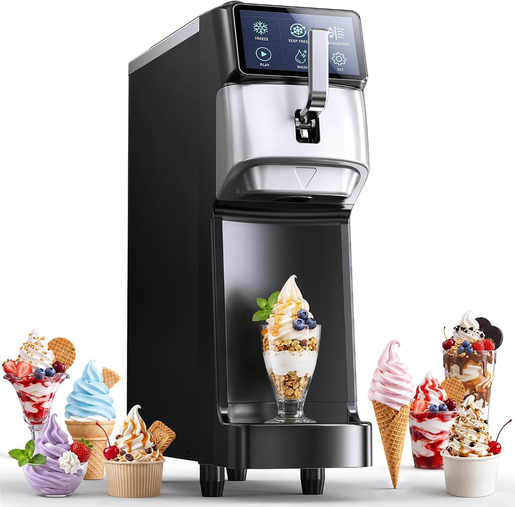 Commercial Soft Serve Ice Cream Maker Machine