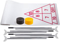 Shuffleboard Set (Cues & Pucks Included) - Easy Setup Indoor/Outdoor Group Game up to 4 Players – Multiple Styles