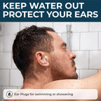 PQ Wax Ear Plugs for Sleeping, Silicone, Blue, 15 Count