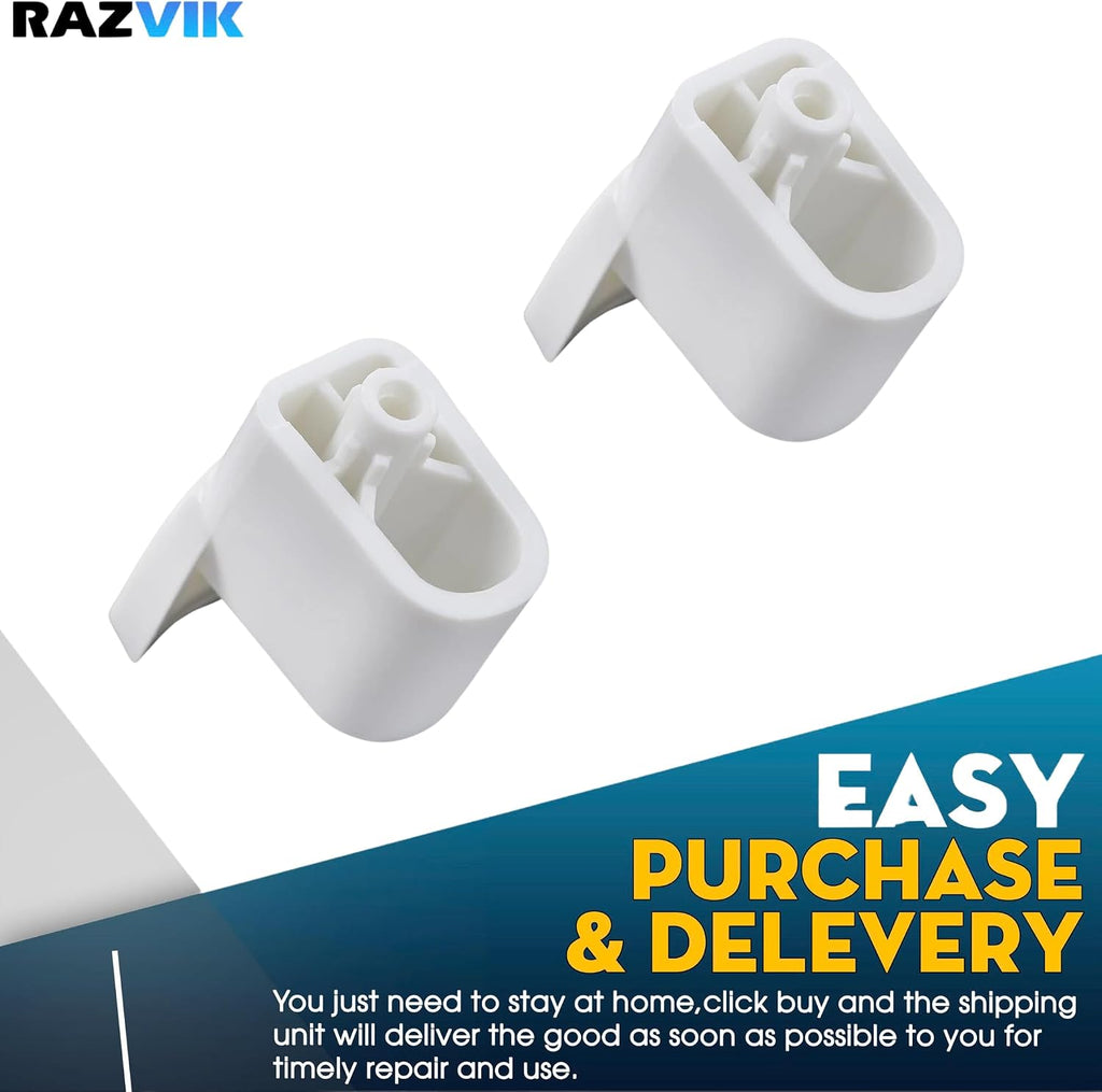 Microwave Door Handle Support for GE JVM3160DF2WW JVM3160DF3WW (2Pack)