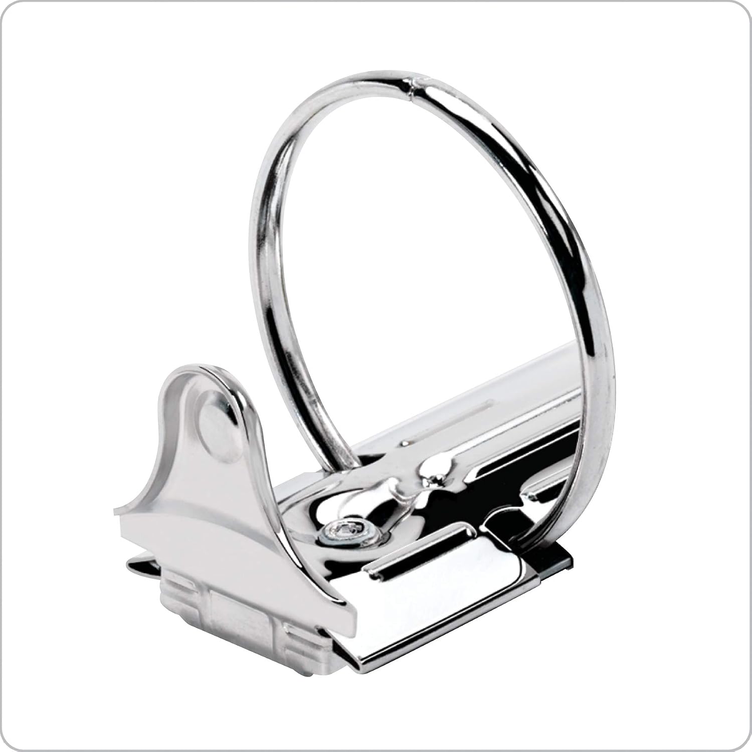 3 Ring Binders, Round Rings, Holds 350 Sheets, ClearVue Presentation View, Non-Stick, Assorted Colors (79550), 1.5
