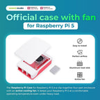 Raspberry Pi 5 Essentials Starter Kit PRO (128GB Edition) (8GB RAM) Micro SD Card Pre-Loaded 64-bit OS, Type-C Power Supply, Active Cooling Case for Edge AI, Docker & Pro Workstation