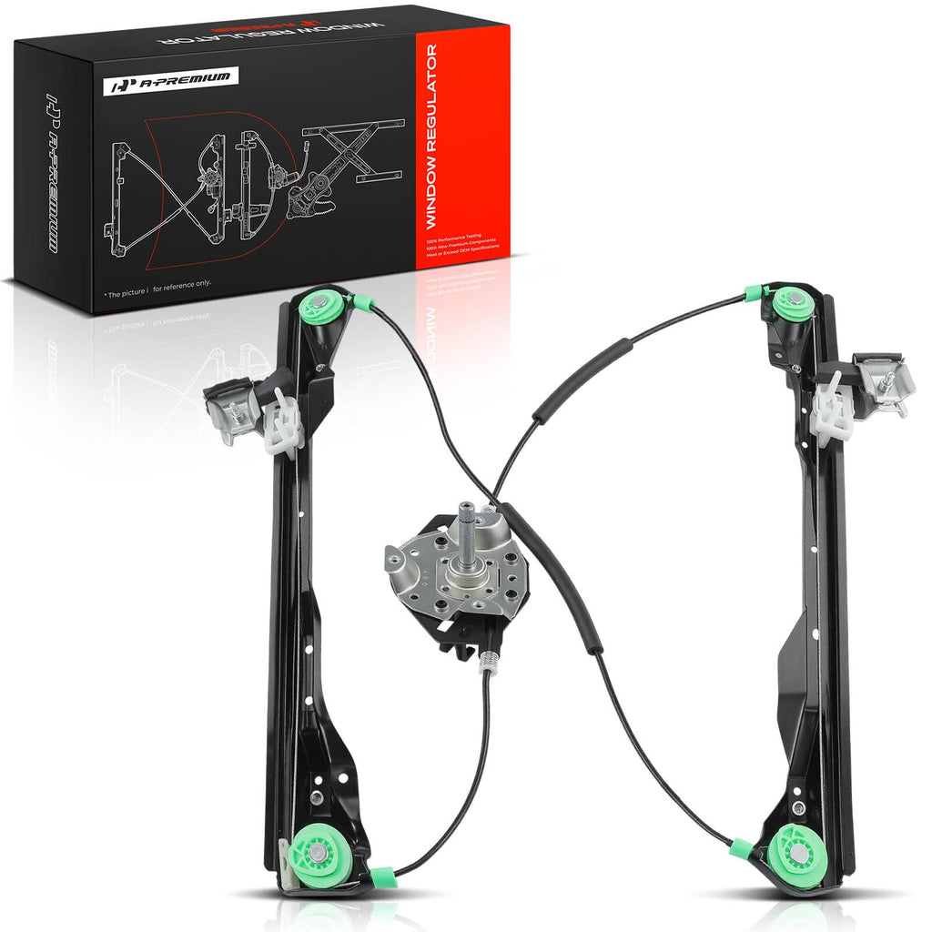 A-Premium Manual Window Regulator Front Driver Side Compatible with Ford