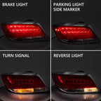 FIONE Tail Light Assembly Compatible with Buick Lacrosse 2010-2013 LH