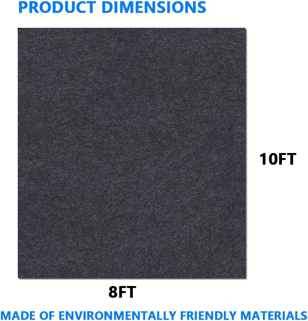 Under Horse/Stable Mats，8 x 10 FT Horse shed floor mat——Backing prevents liquid penetration,Duty Stall Mats for Floor