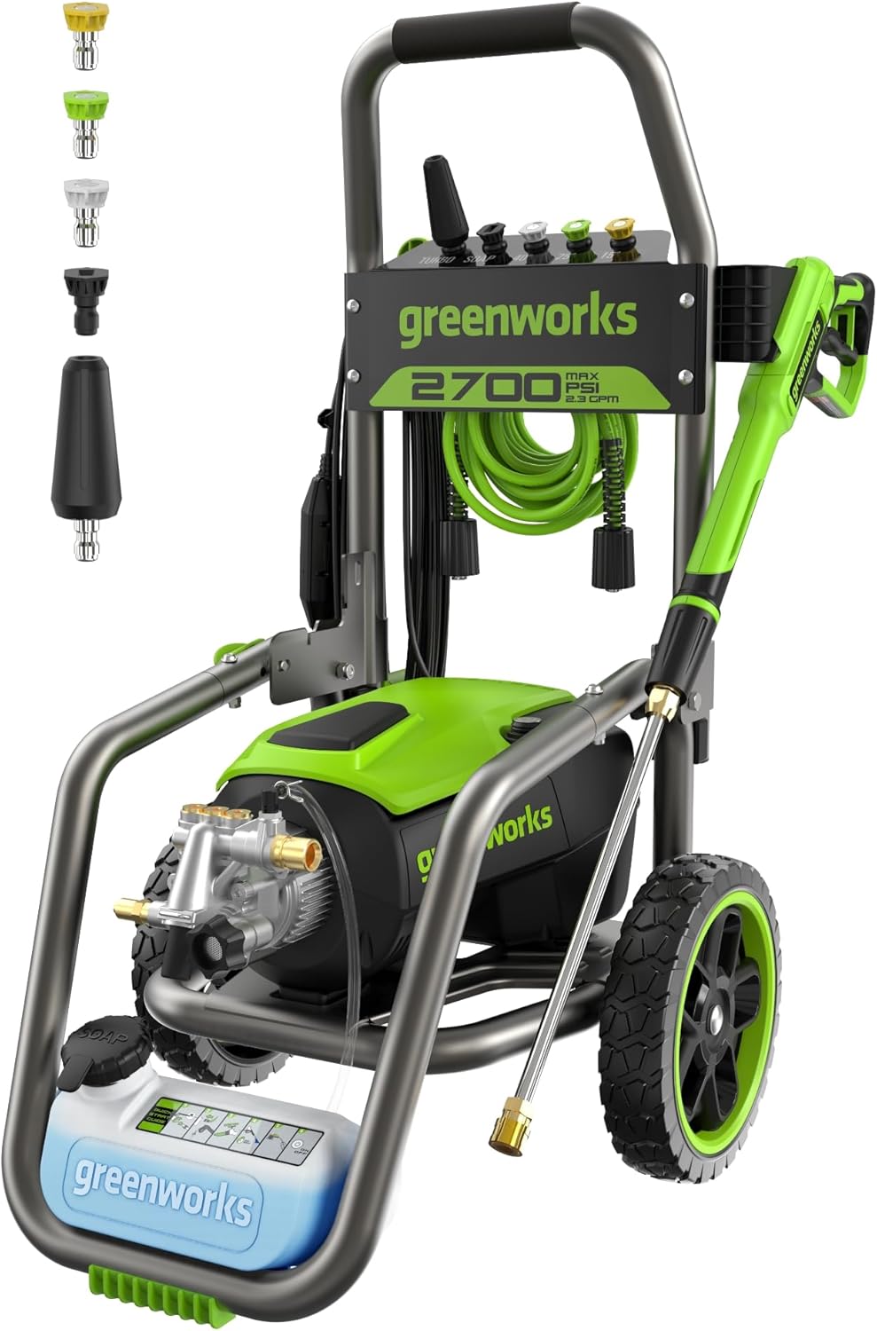 2700 PSI (2.3 GPM Max) Brushless Electric Pressure Washer