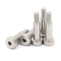 15pcs Hex Socket Shoulder Bolt, 8mm x M6 x 20mm Hex Socket Shoulder Bolt, 304 Stainless Steel (Silvery)