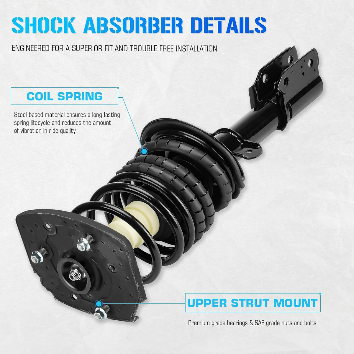 Rear Struts Sway Bar Links for Chevy Impala Monte Carlo Buick Lacrosse