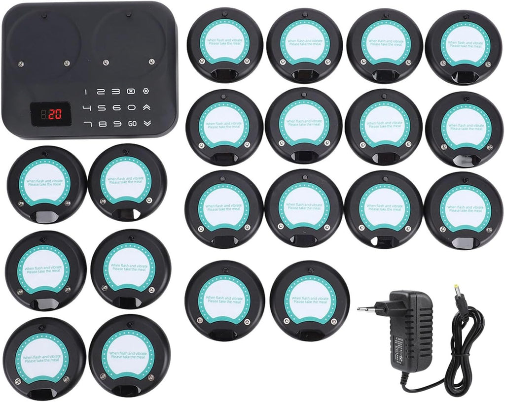 Restaurant Pager System. Wireless Water Proof Calling System for Food Cafes