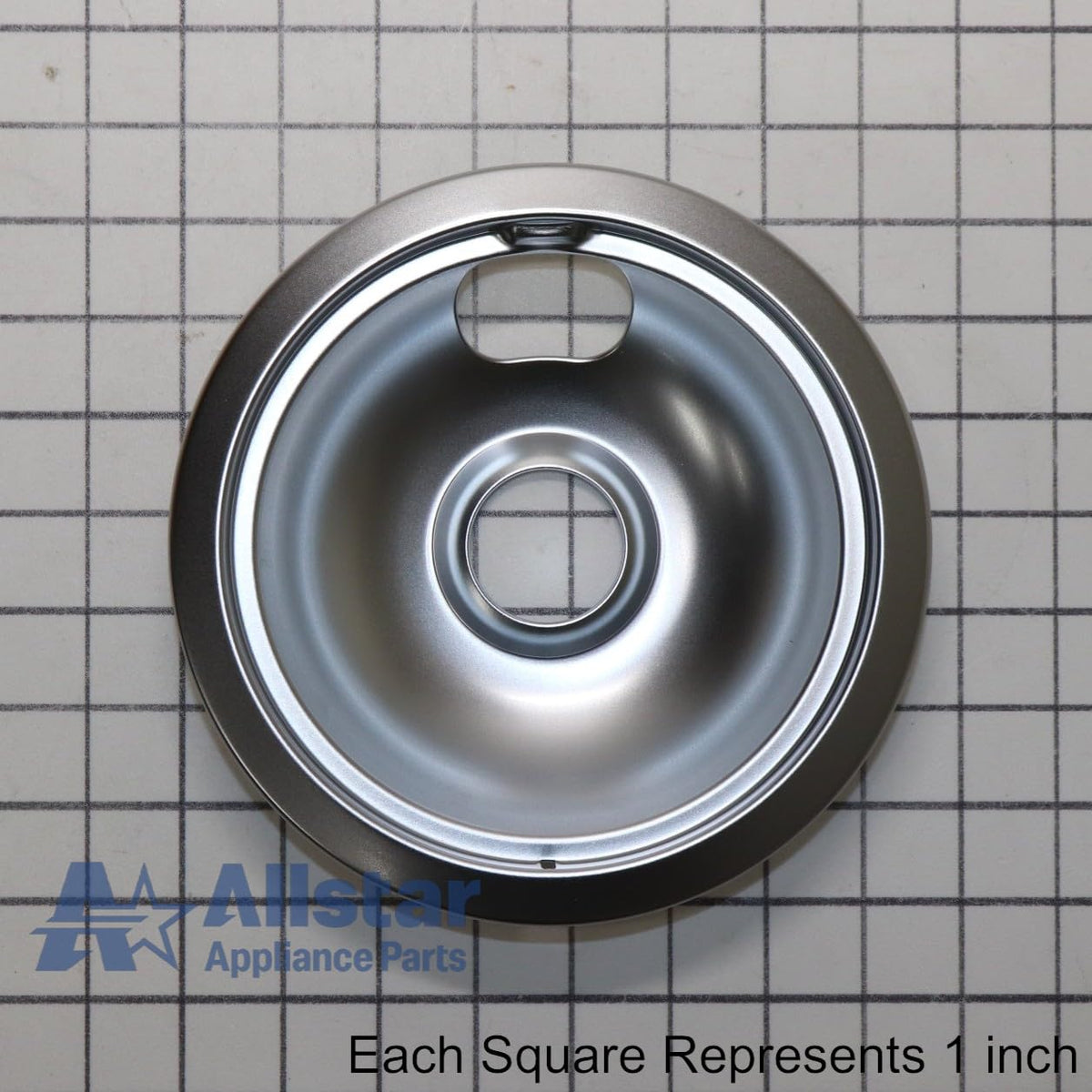 L304430992 Range Burner Drip Bowl (6-inch, Chrome)