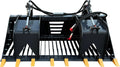 72" Rock Grapple Bucket Skid Steer Attachment, Rated at 4000 PSI Fits for Bobcat for CAT for Kubota for John Deere