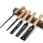 Konvixon 5PCS Hand Saw Set, SK5 Steel Blade, Hardened Teeth, Teflon Coating