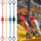 vibedor 2 Set 1/2" Male ISO A Hydraulic Coupler Black