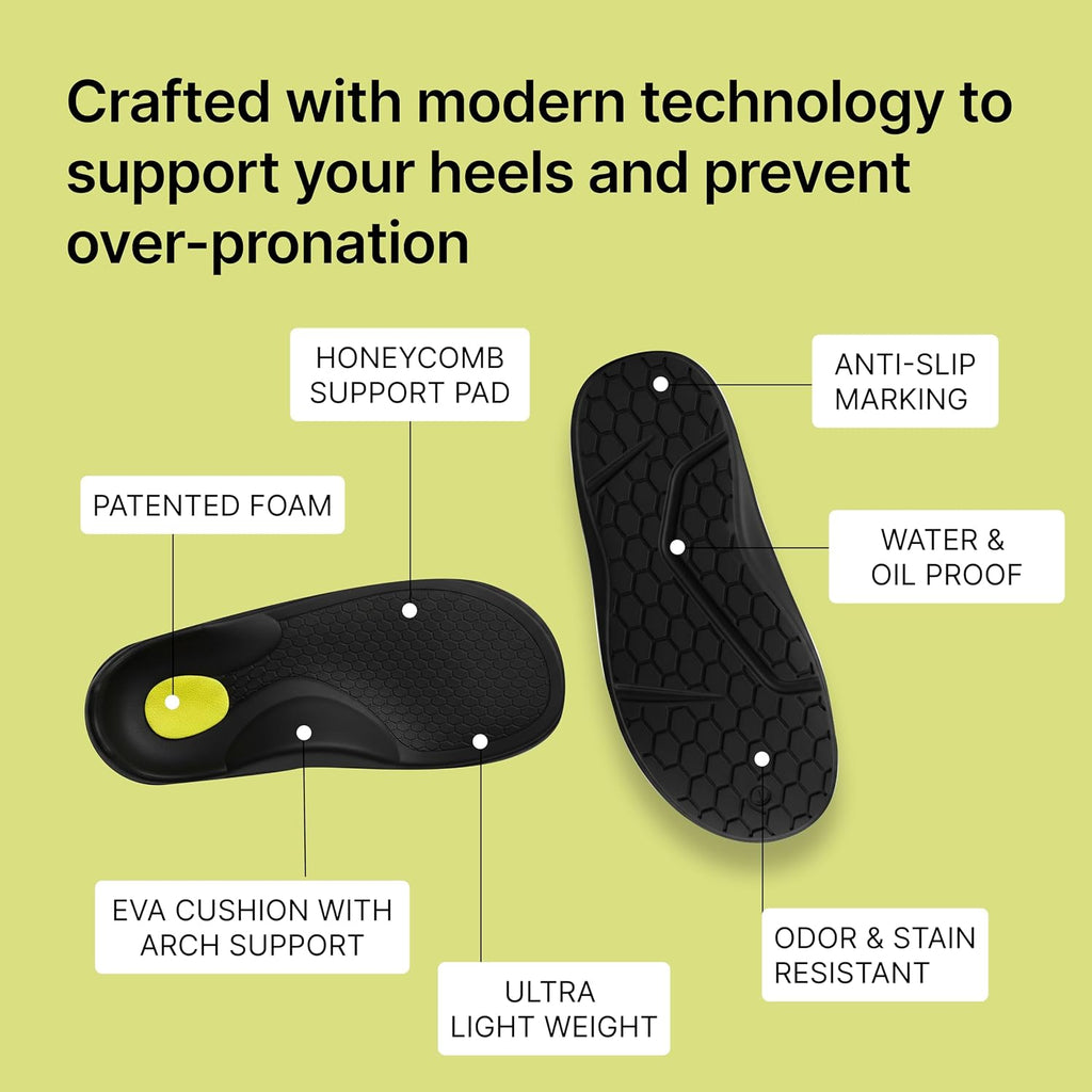 Healing Max M1 - Unisex Arch Support Work Clogs, Shock-Absorbing, Lightweight Medical & Nursing Orthotic Slip-On