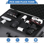 Pick and Pluck Foam Inserts, 4 Pcs 16 x 12 In, 2 Thick Polyurethane Foam