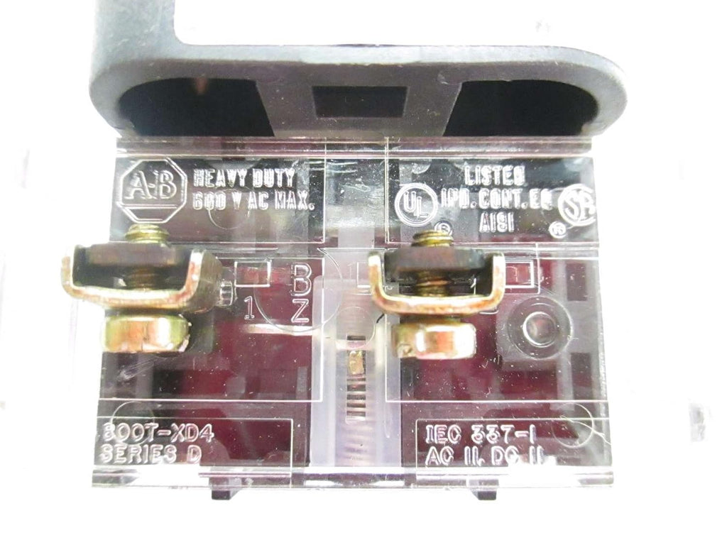 ALLEN BRADLEY 800T-FX A1 RED PUSH-PULL MUSHROOM HEAD SER T PUSHBUTTON D499327