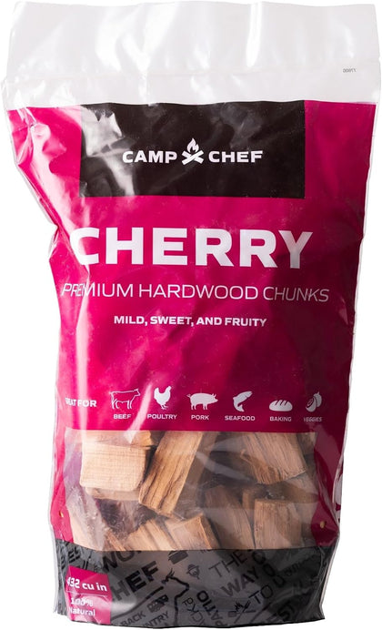 Premium Hardwood Chunks - Wood Chunks for Smoking & Outdoor Grilling - Compatible with Pellet Grills, Smokers &