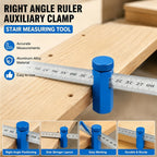 Tall Stair Gauges for Framing Square, Framing Jig for Speed Square, Blue