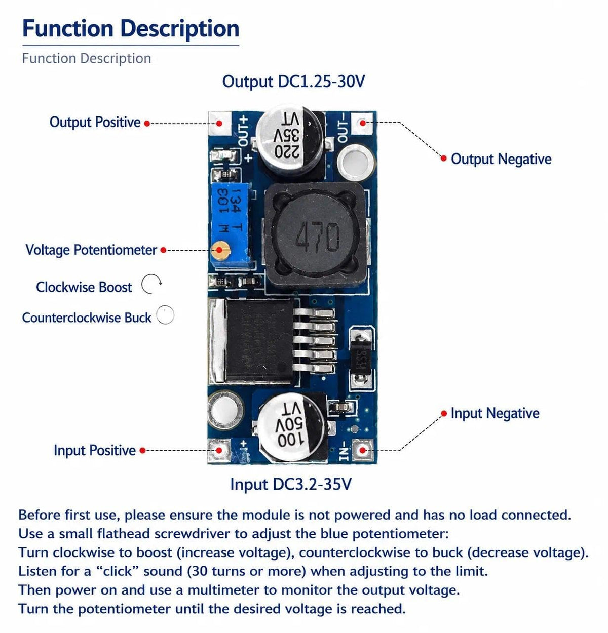 10 PCS LM2596S LED Constant Current & Constant Voltage Driver Power Supply Module
